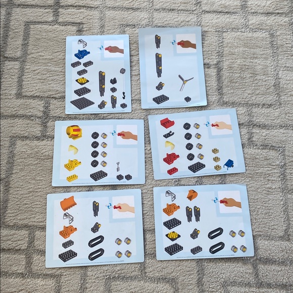 LEGO TechMachine #45002 full set with storage container & building cards - Picture 5 of 12